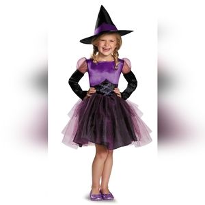 Purple Tutu Witch Costume